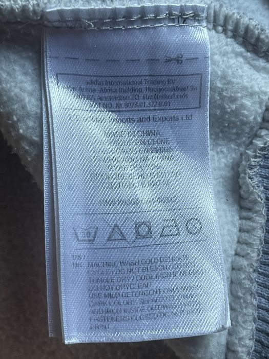 Damska Vintage bluza Adidas z futerkiem