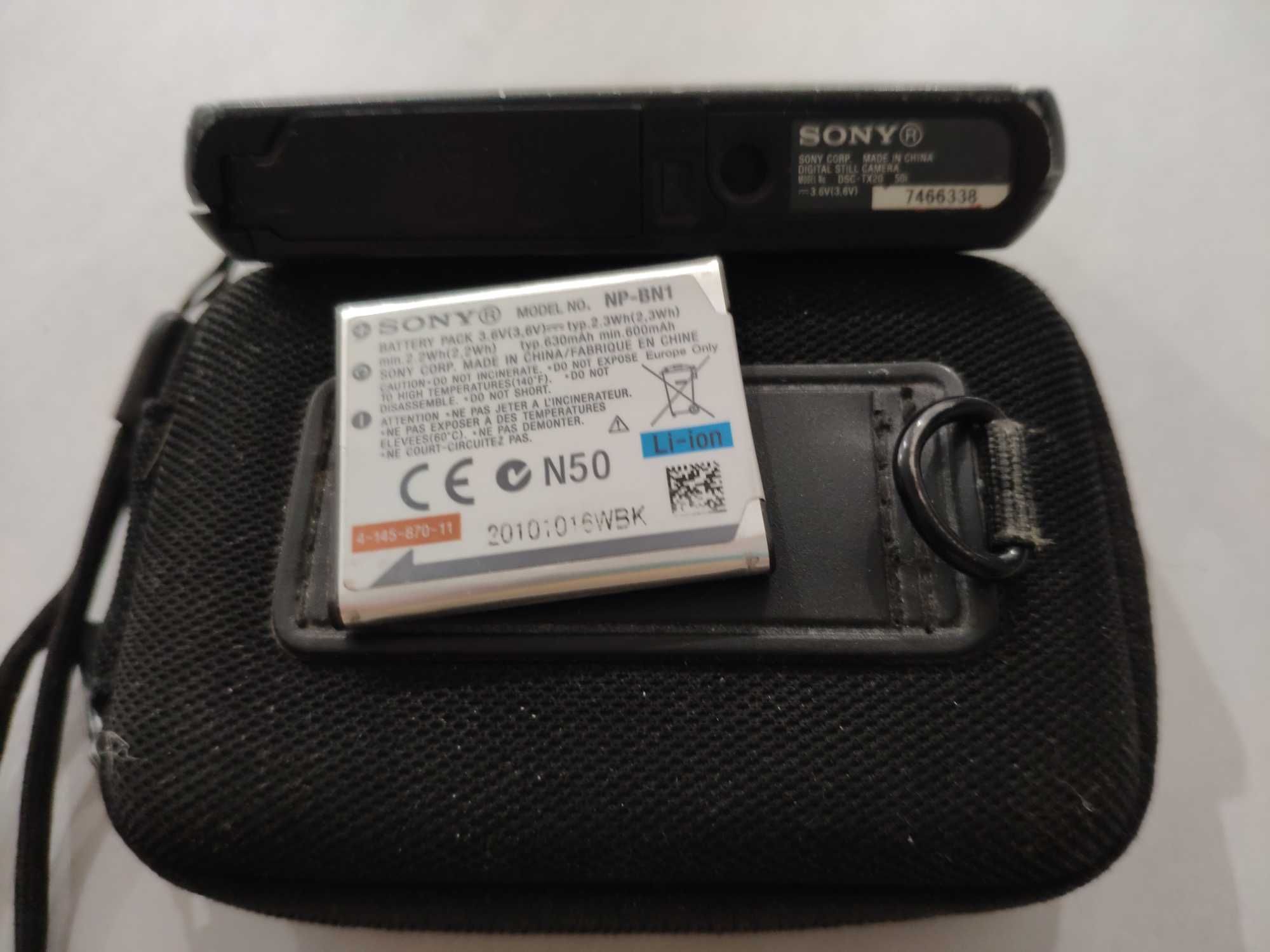 Aparat Sony Cybershot Carl Zeiss Vario-Tessar Optical 4x