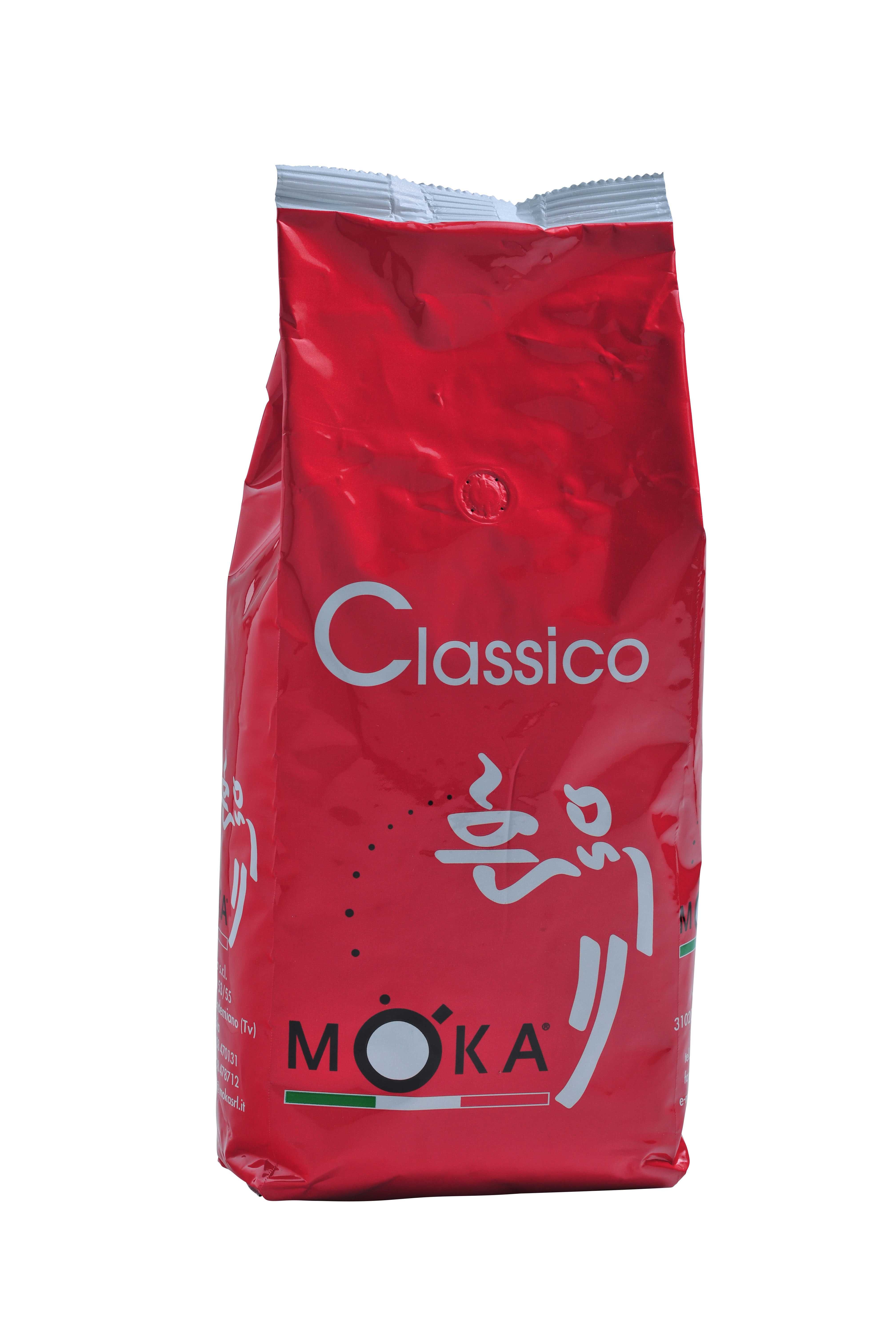 Кава MOKA в зернах Італія 1 КГ суміш Арабіка 50% Робуста 50%