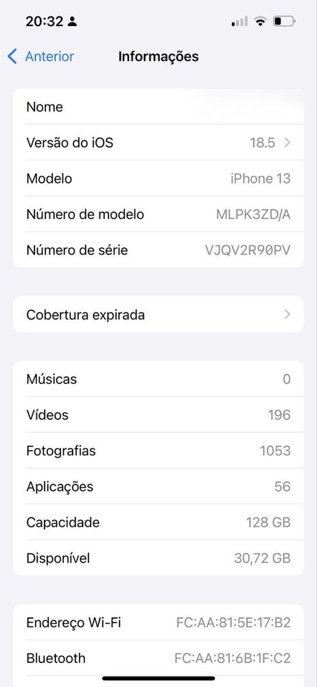 iphone 13 azul 128gb