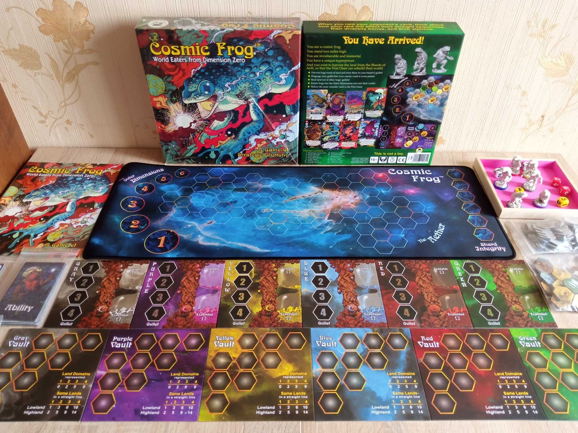Настольная игра  Cosmic Frog