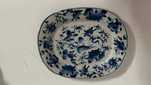 Travessa porcelana craquelada China