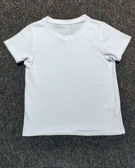 Koszulka bluzka na w-f, gimnastykę * biała * 110