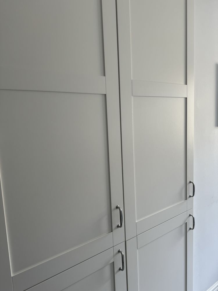 IKEA METOD Szafka wysoka do lodówki/kuchenki + drzwi SAVEDAL
