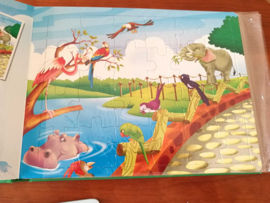 4 puzzles infantis