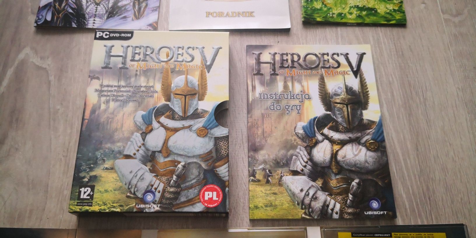 Heroes of Might and Magic V Edycja Kolekcjonerska PL i dodatki