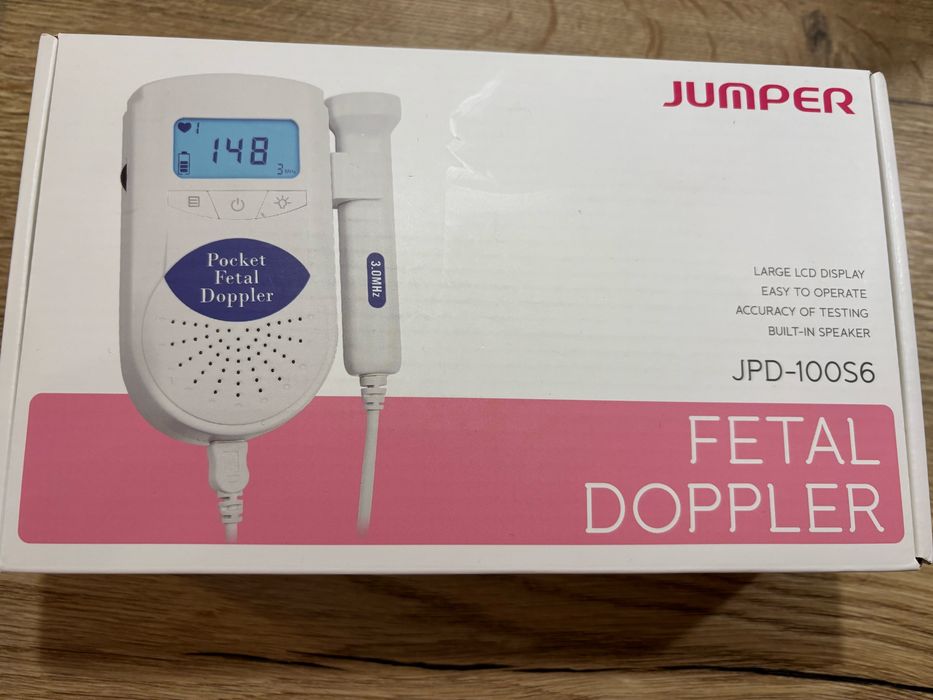 Detektor tętna płodu Jumper JPD 100S6 NOWY
