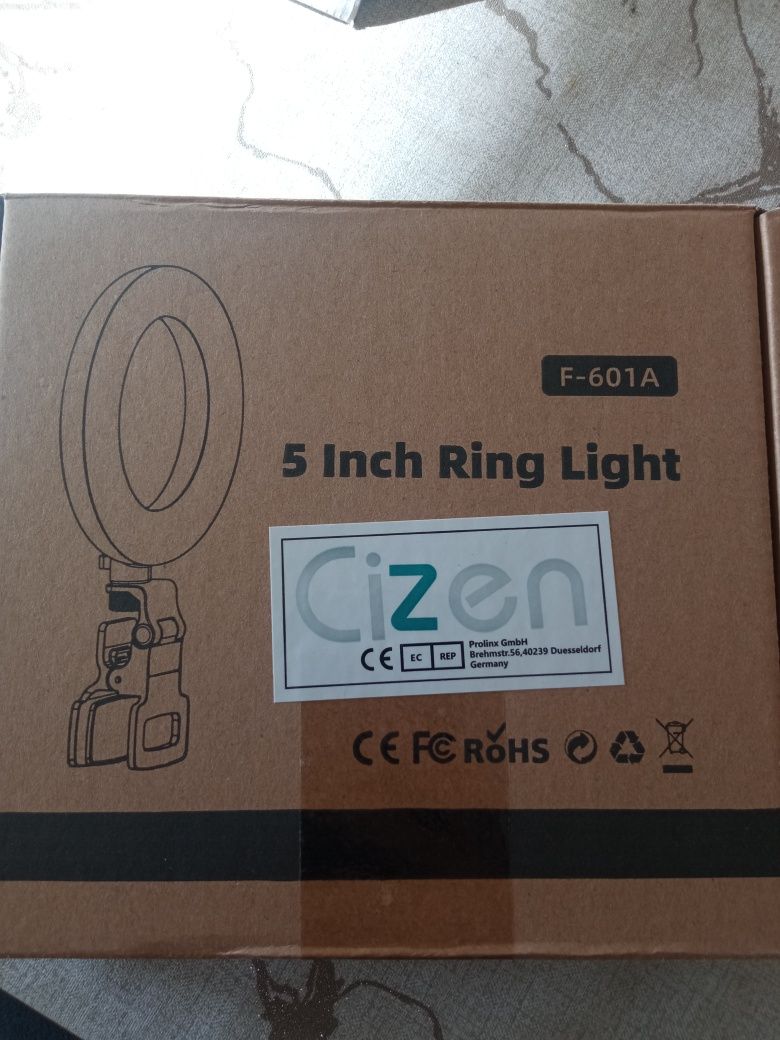 LED Ring lampa  pierścieniowa 5cal