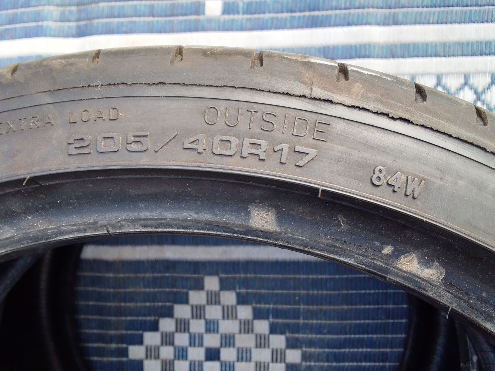 1 Opona letnia 205/40r17 GOODYEAR 2022r 6.5mm