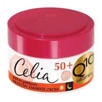 Krem Celia Q10 Witaminy Przeciw Zmarszczkom 50+ 50ml