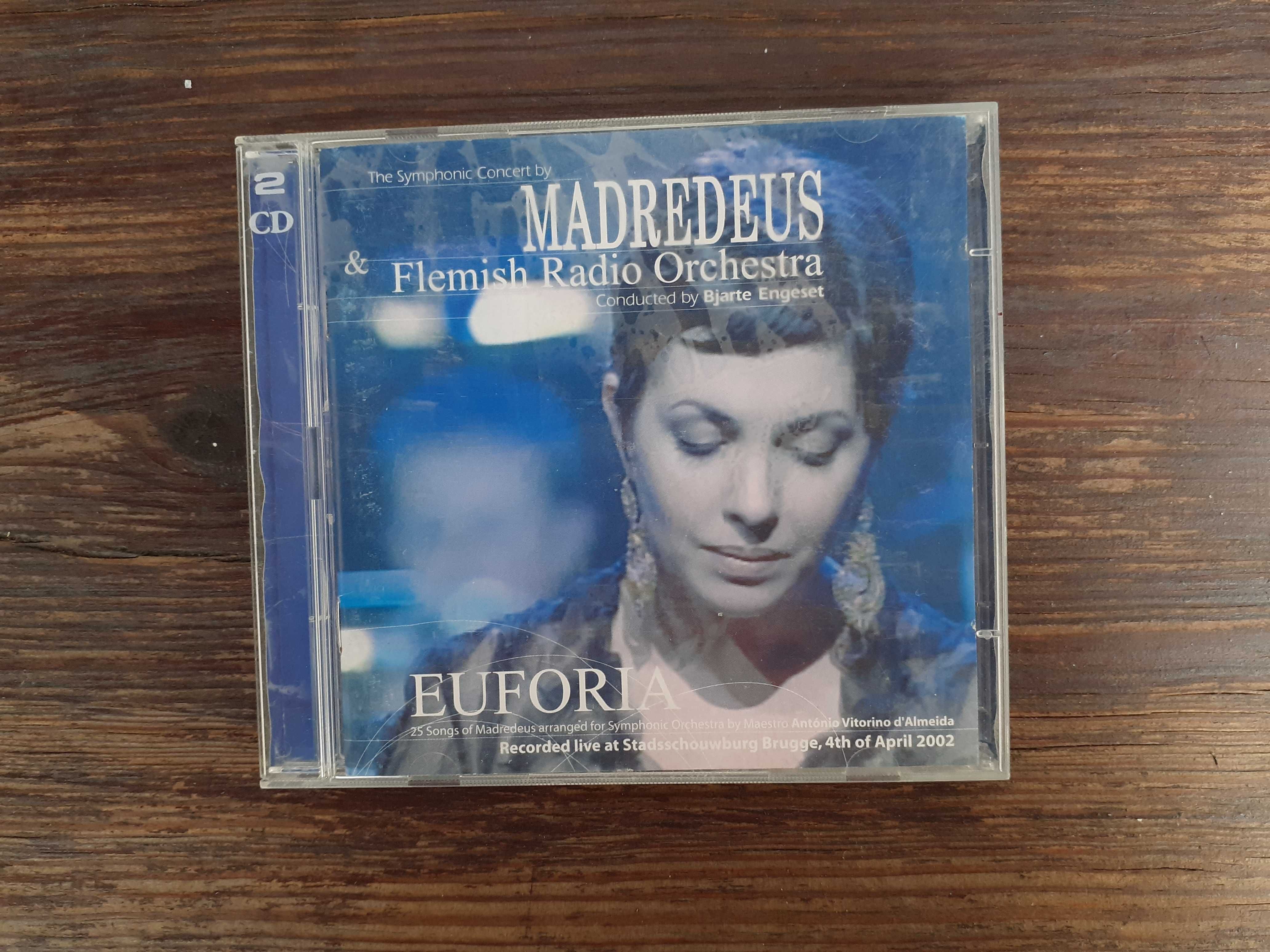 CD Duplo - Madredeus - Flemish Radio Orchestra - Euforia (ORIGINAL)