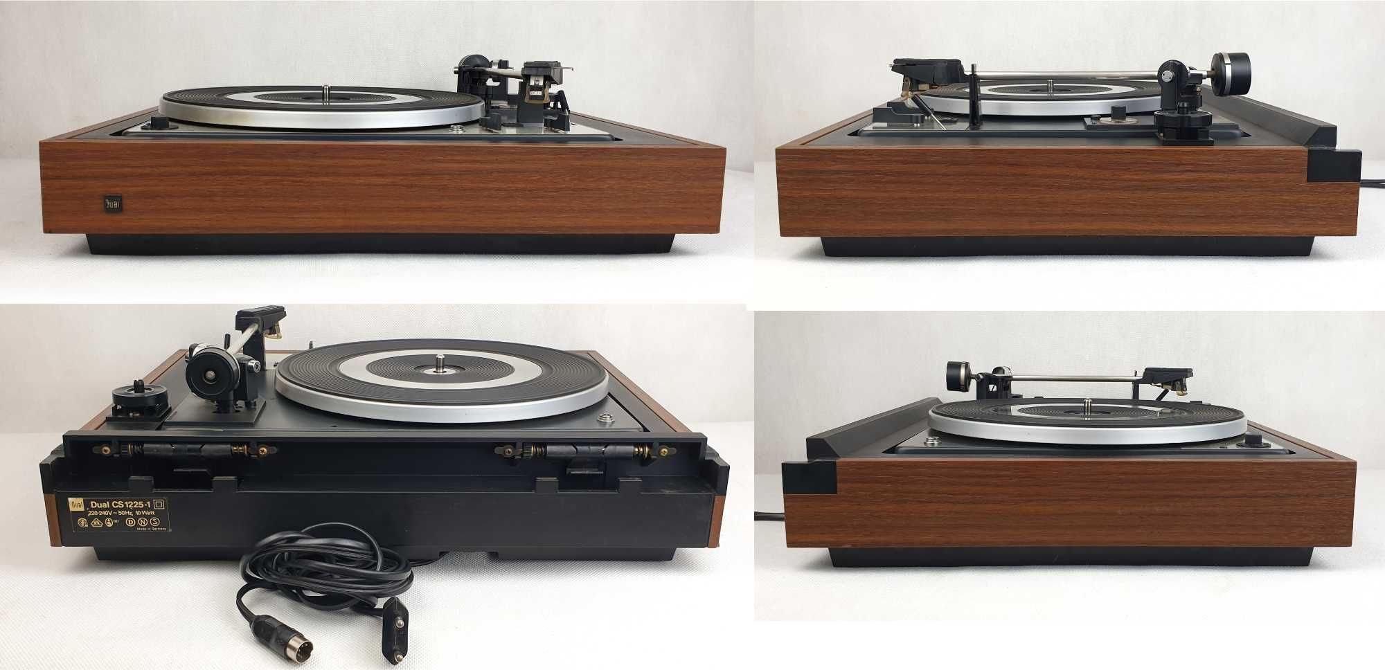 DUAL 1225 Gramofon Full Automat Vintage Loft Winyl Retro Audio