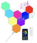 Panele świetlne ścienne LED Hexagon 12 szt