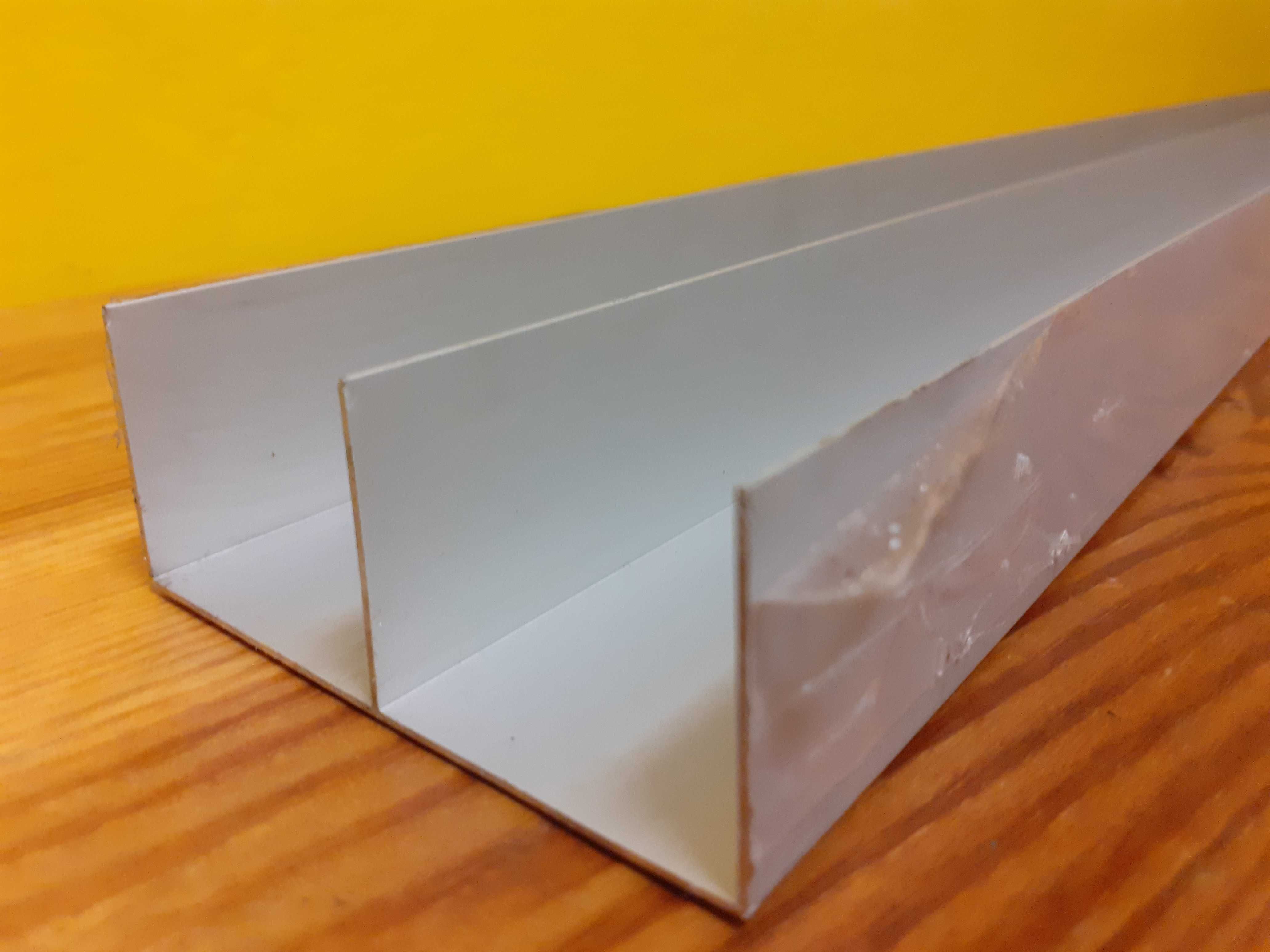 Prowadnica drzwi szafy Profil alu E 80x33mm 147cm
