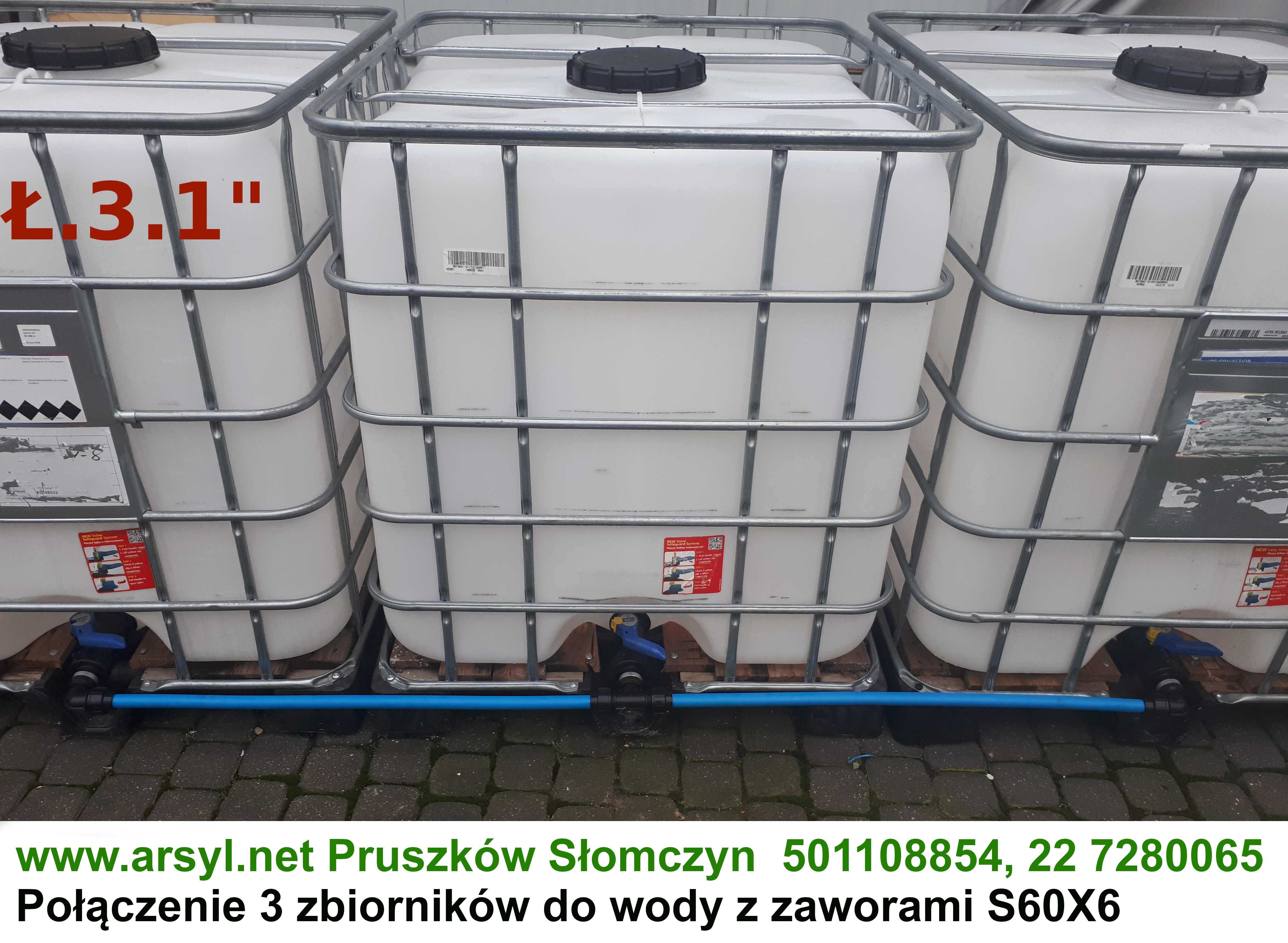 Zbiornik 1000 l Mauzer 1000 l pojemnik IBC