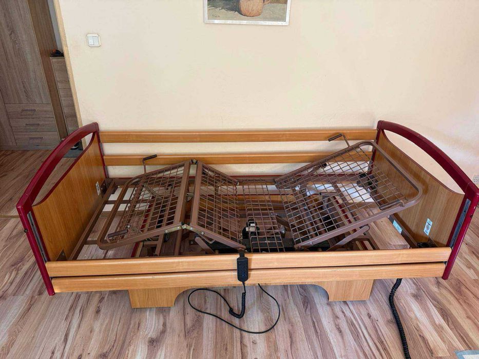 Łóżko rehabilitacyjne 3 funkcje elektryczne