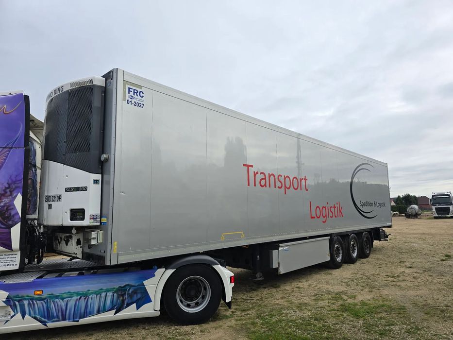 Krone Doppelstock Thermo King  Super Stan Podnoszona OŚ   SAF