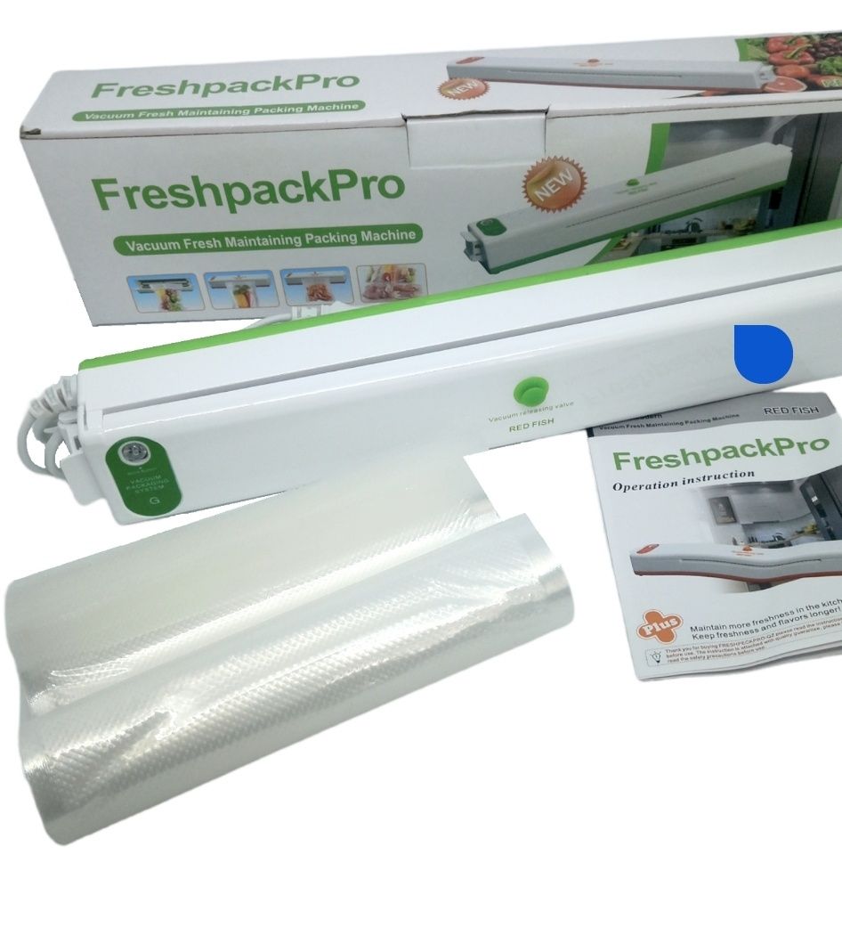 Вакууматор Freshpack Pr для продуктів та 10 пакетів у комплекті