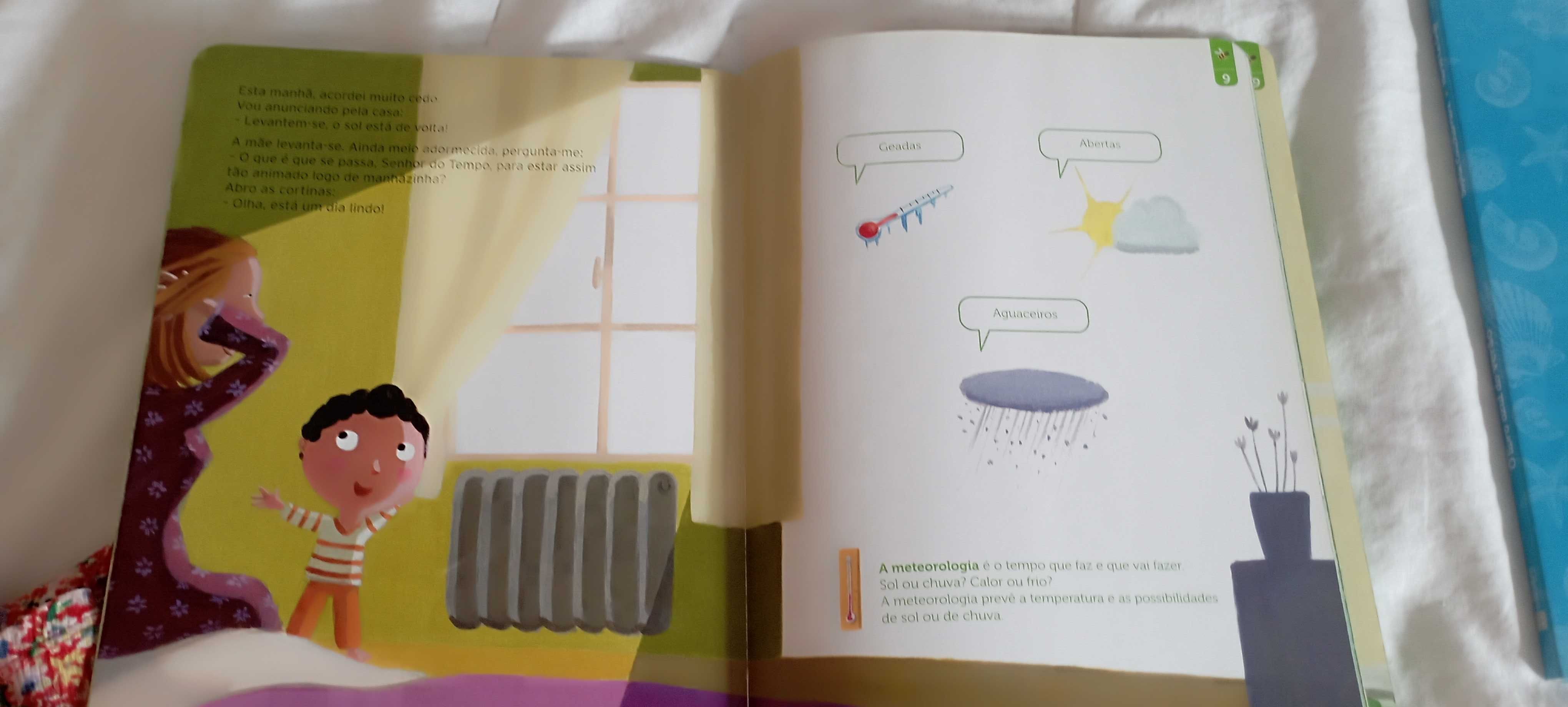 Estações do ano - 2 livros - Primavera e Inverno - da Coleção Edicare