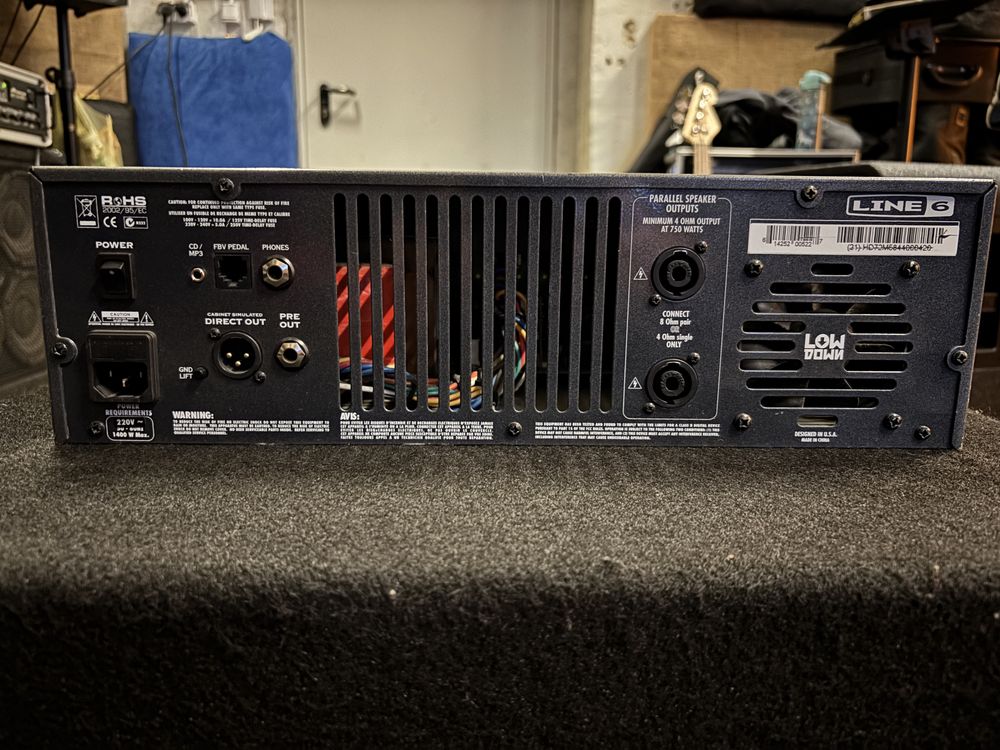 Line6 Low Down HD750 wzmacniacz head basowy