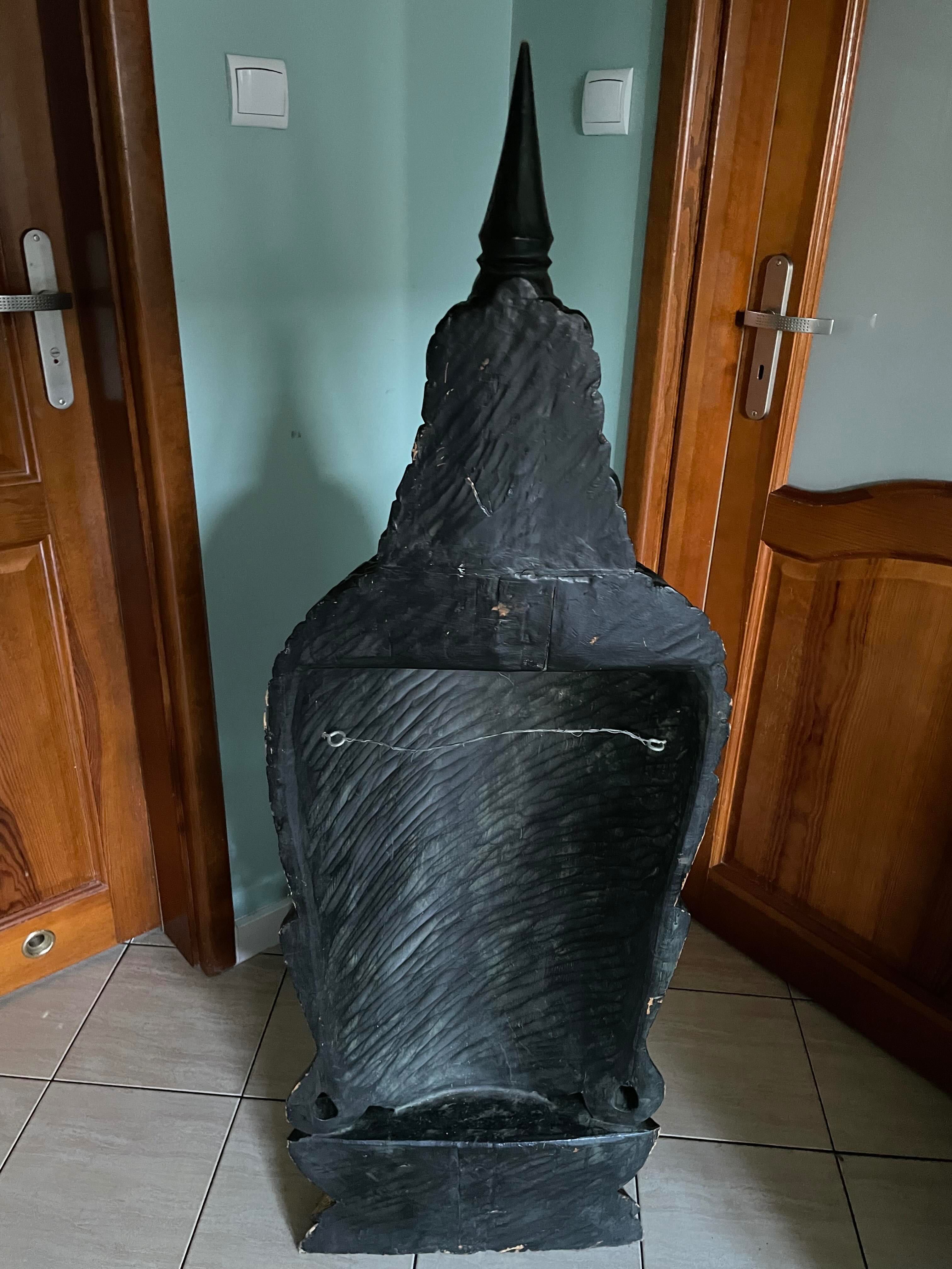 Budda z Bali indonezyjskie rękodzieło z drewna egzotycznego DUŻY 155cm