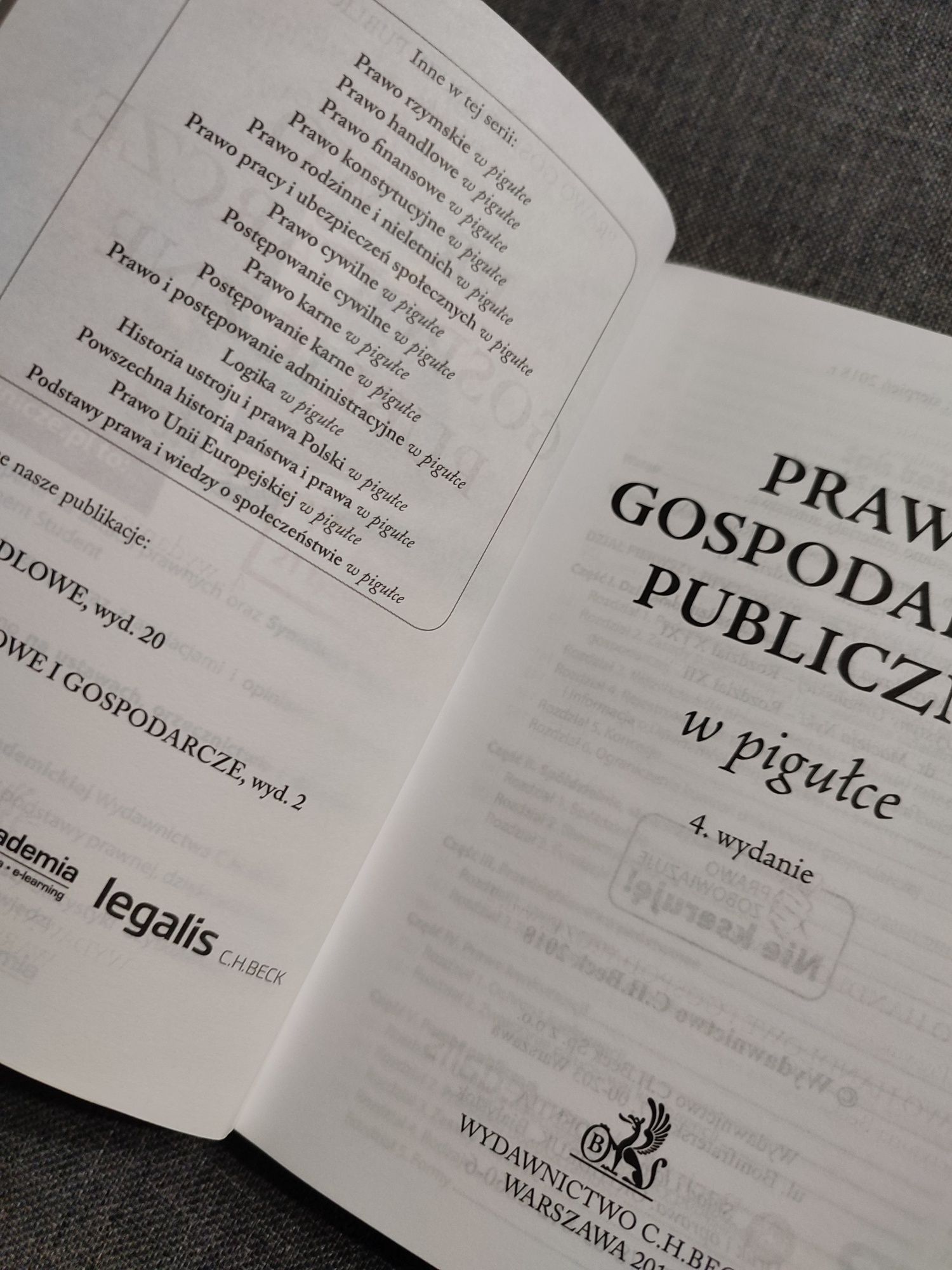 Prawo gospodarcze publiczne w pigułce