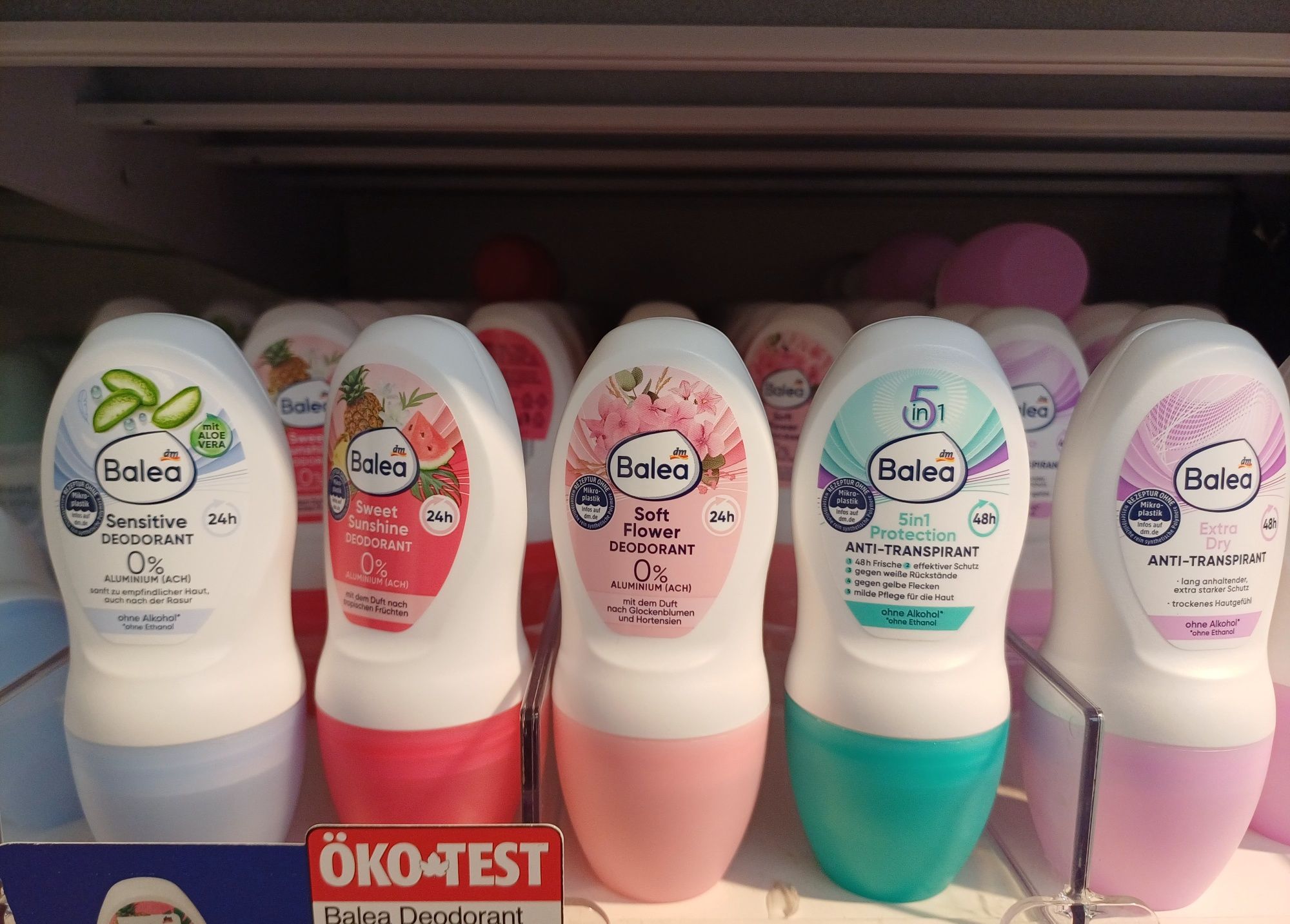 Balea Antyperspirantów W kulce 10 szt