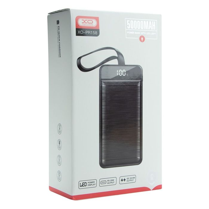 Павер банк XO 50000 для смартфона планшета power bank портативна