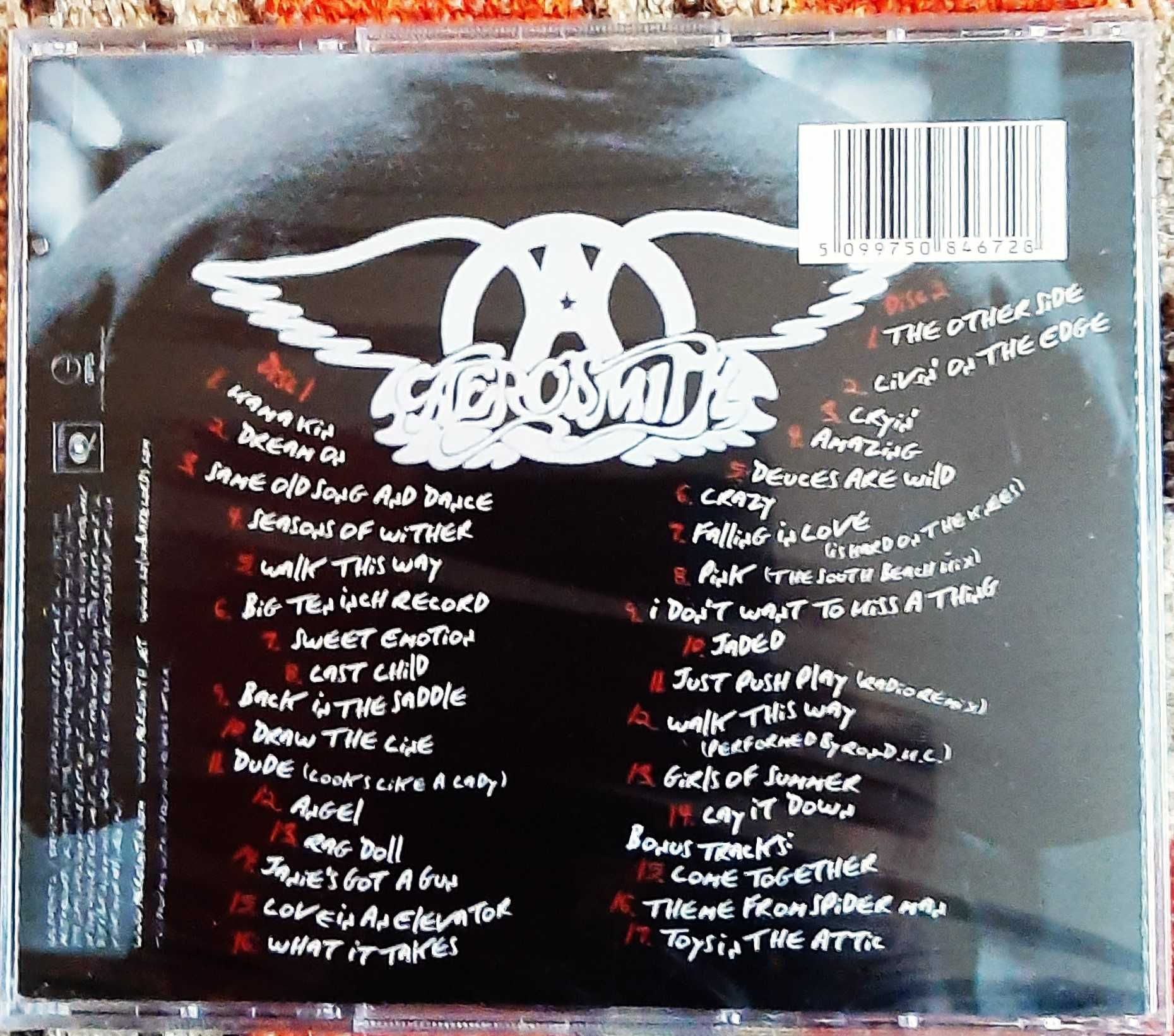 Polecam Super Podwójny Album 2XCD   AEROSMITH-  O Yeah Ultimate CD