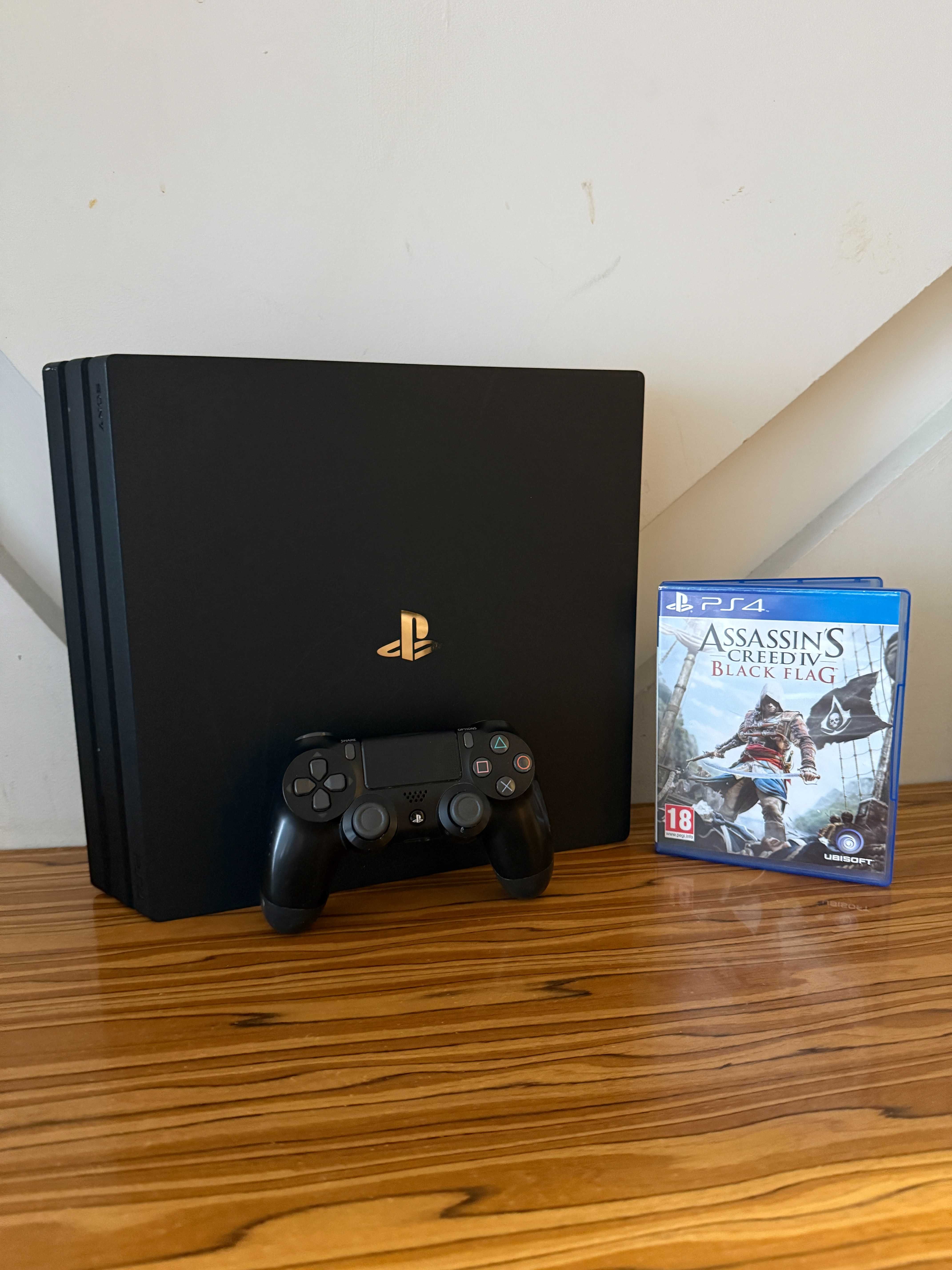 [PS4] Konsola PlayStation 4 Pro 1TB + Pad + Gra Assassin's
