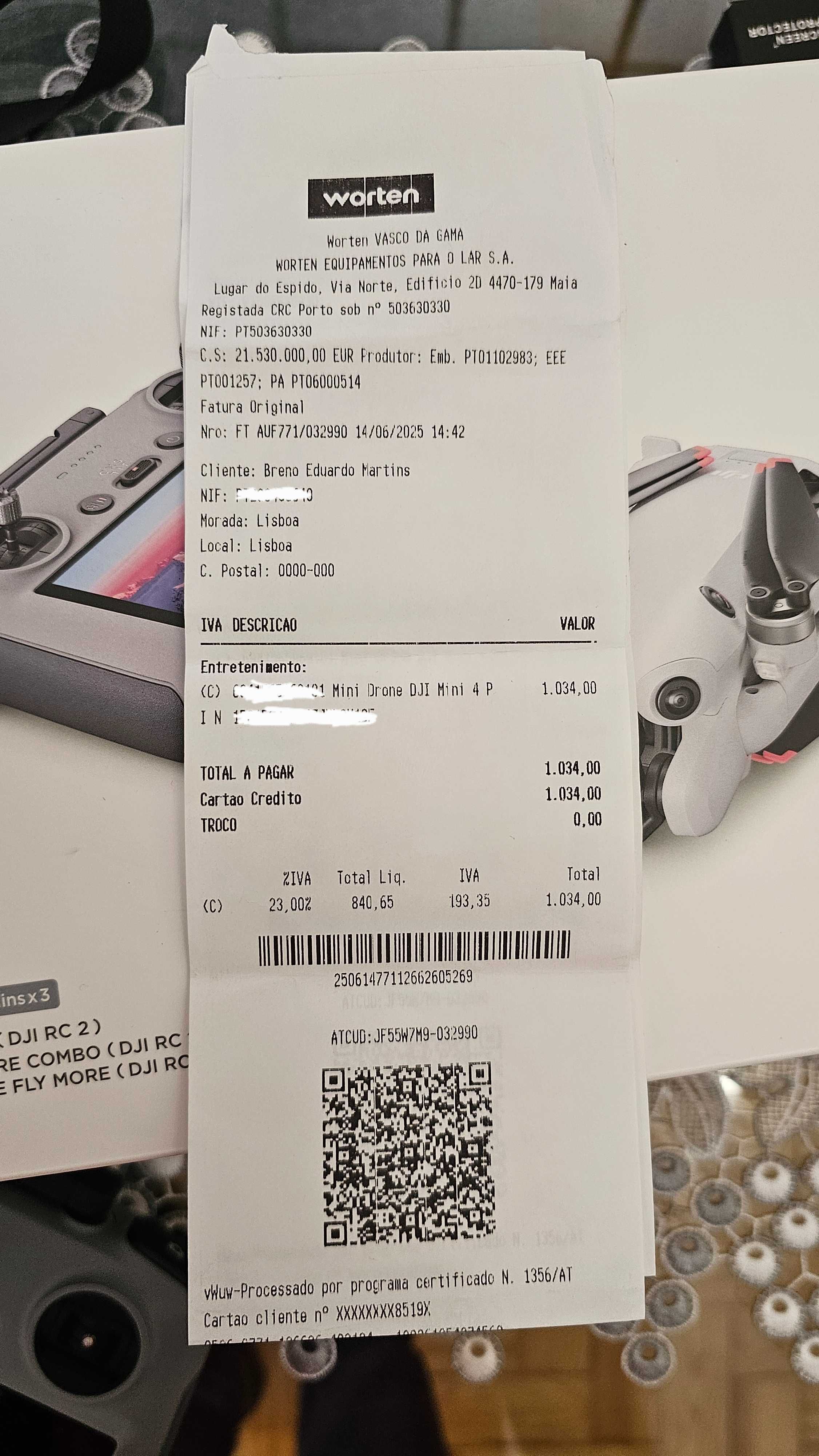 Dji mini 4 Pro Fly More Combo (RC2)
