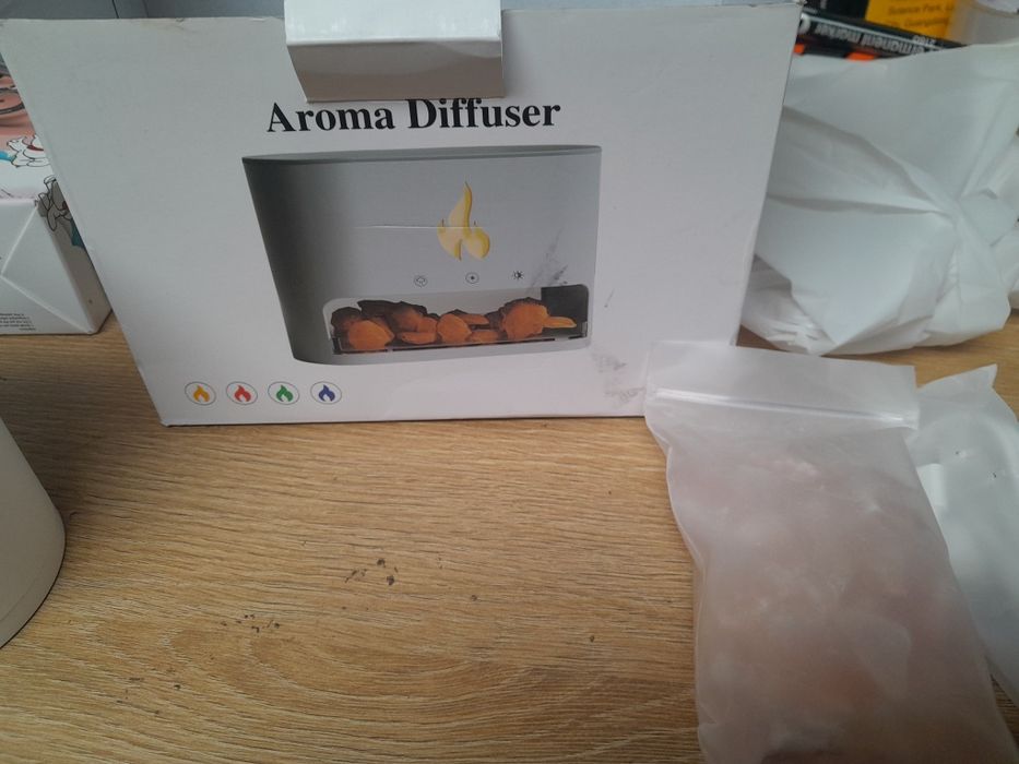 Aromaterapia dyfuzor sól himalajska nawilżacz powietrza