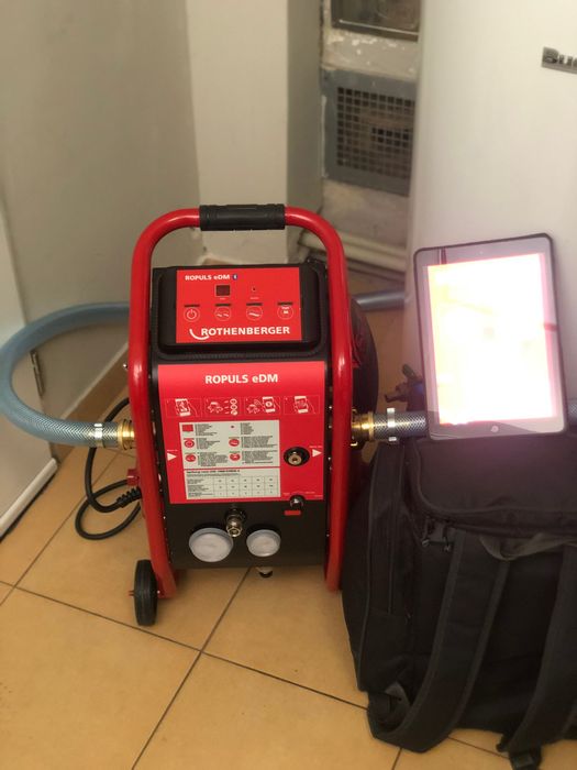Chemiczne płukanie czyszczenie rur odmulanie instalacji CO FERNOX