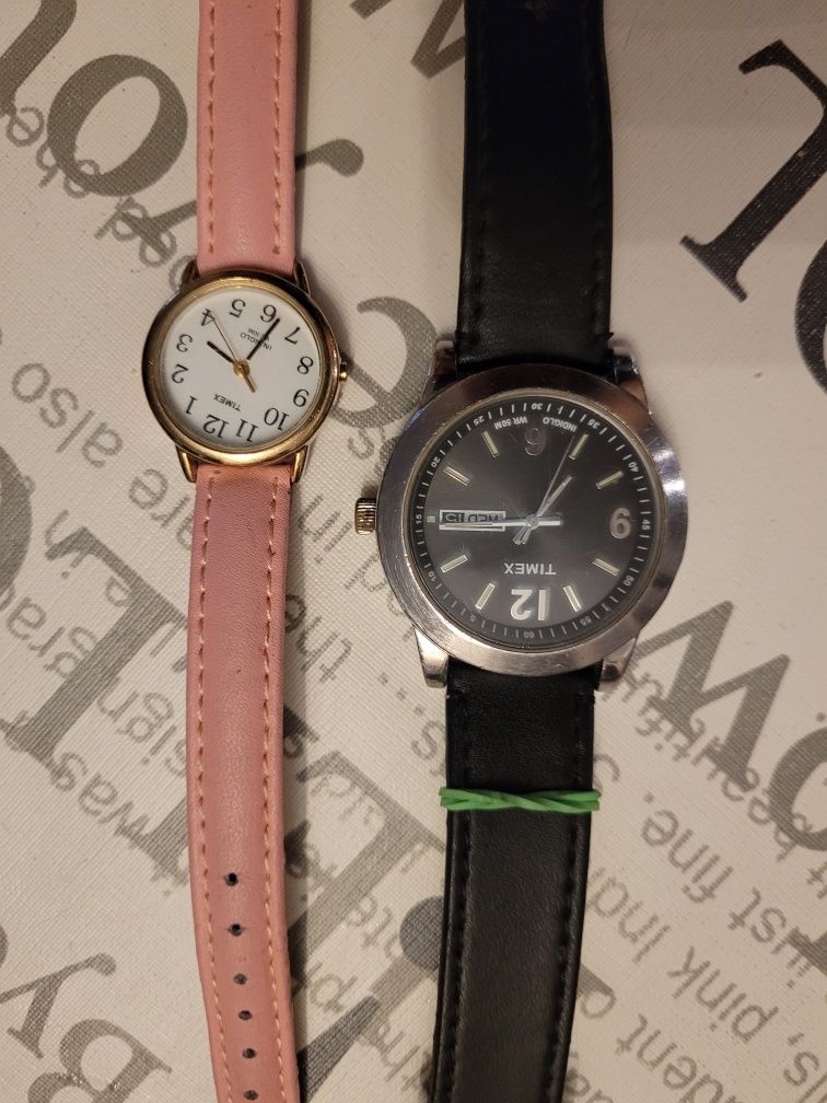 2 zegarki Timex meski damski