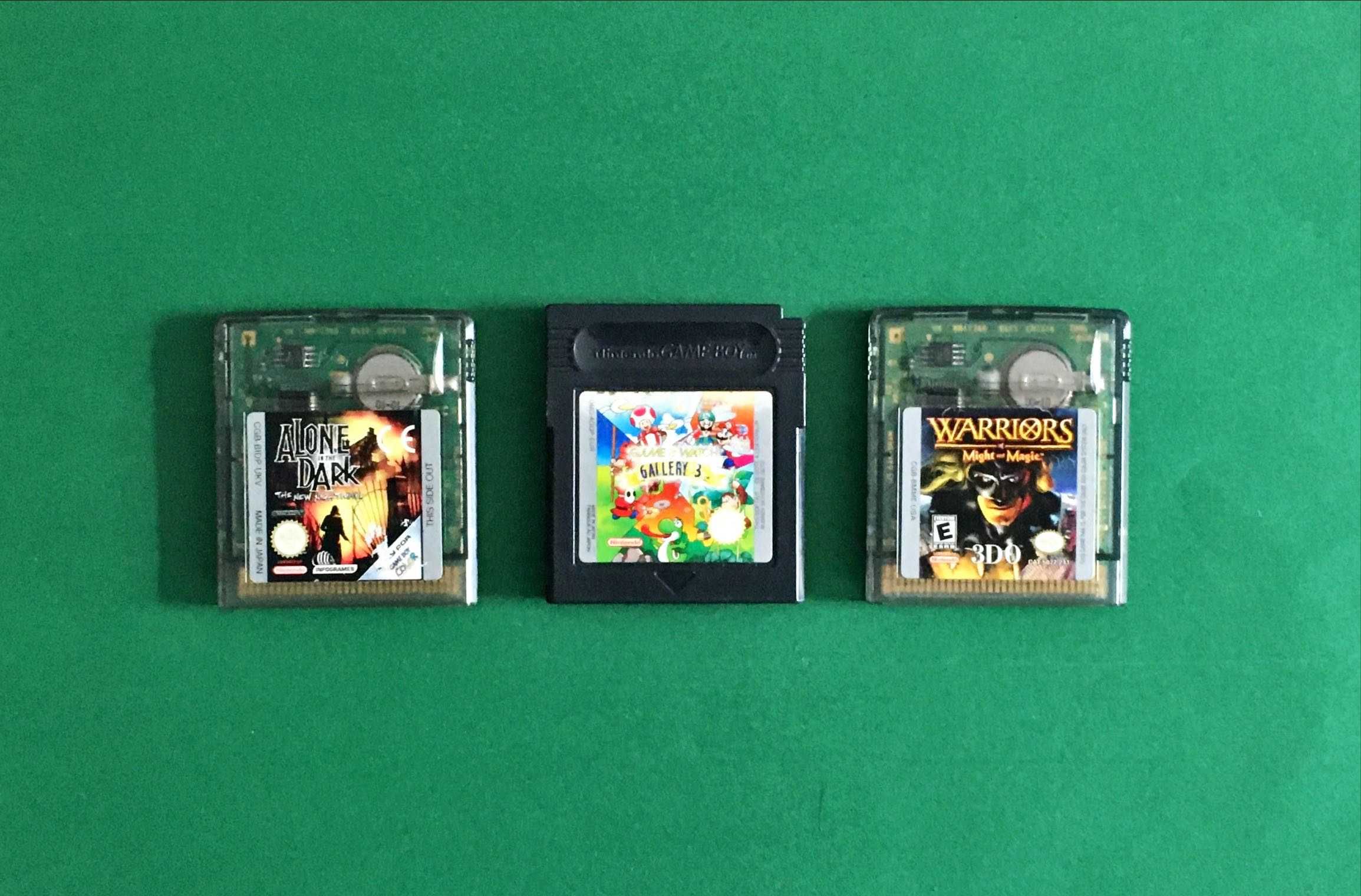 GAMEBOY Color Advance Diversos Jogos Novos gameboy gb gbc gba