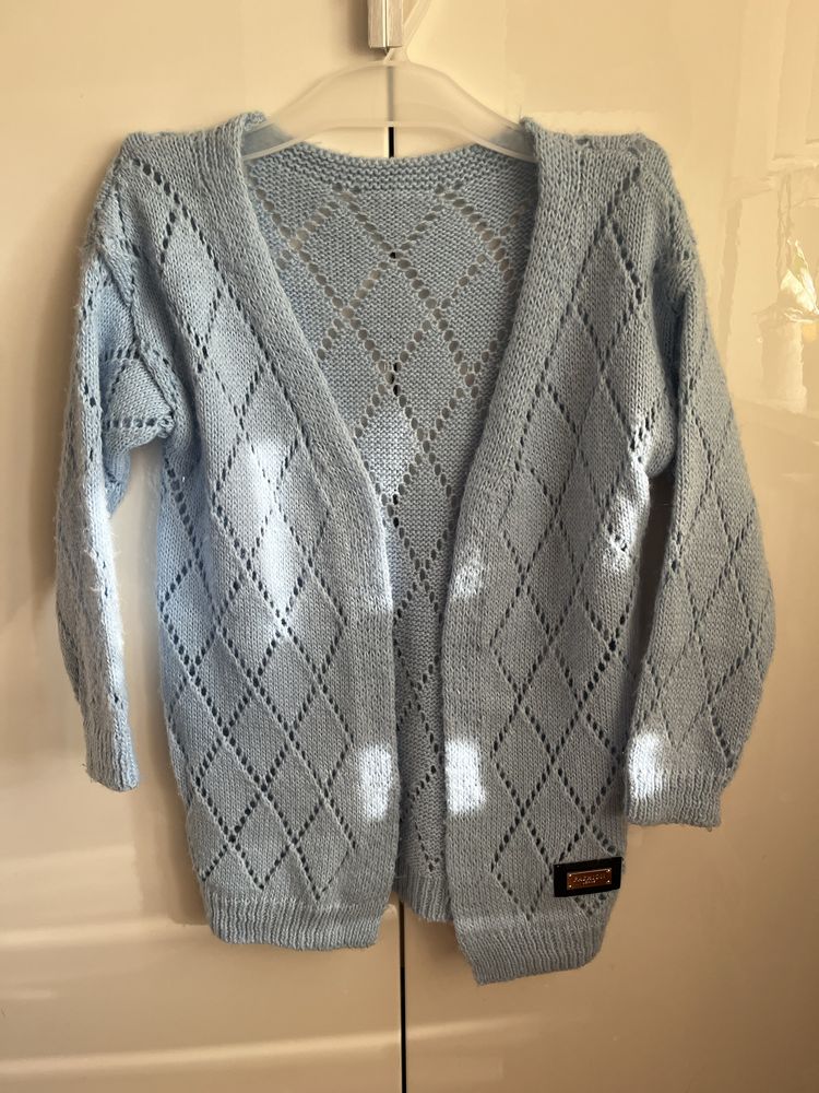 Sweter dziewczecy 110/116