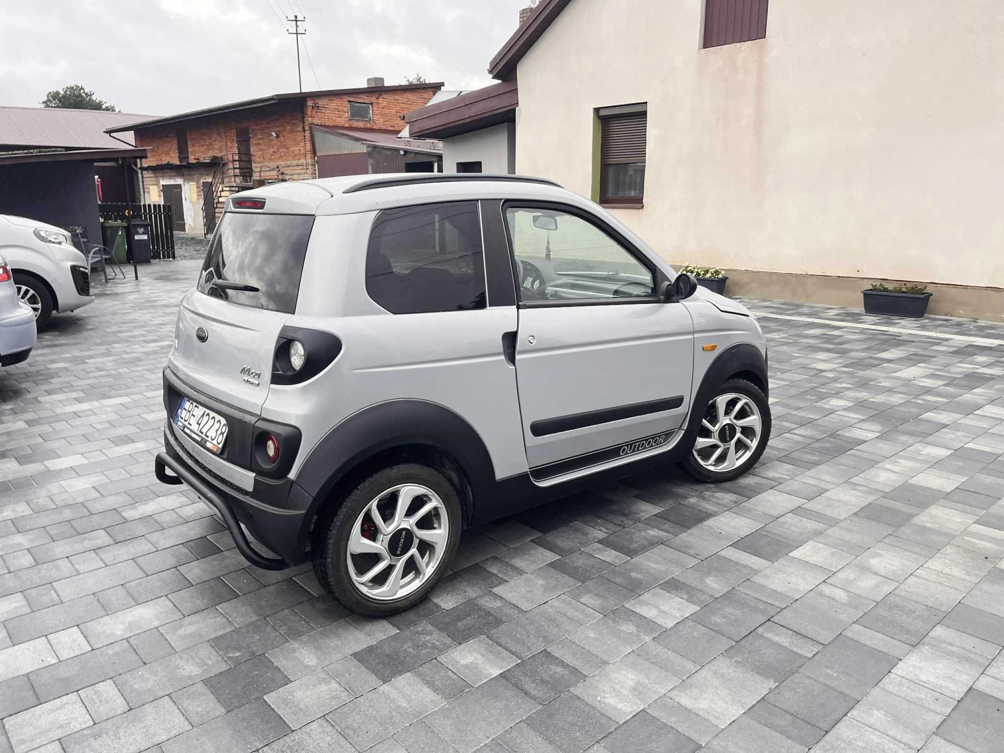 Microcar M.go Ligier cichy 492dci zadbany kamera LED alu15 zarej. w PL