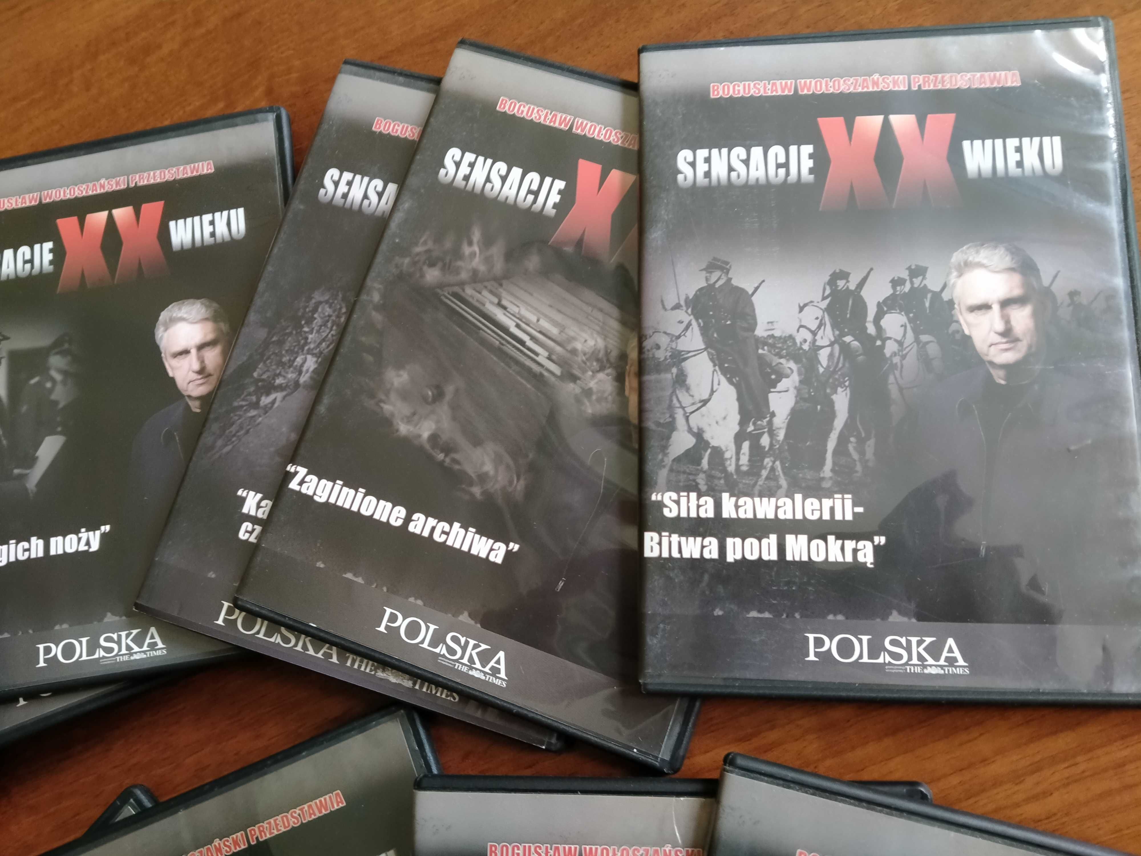 Sensacje XX wieku 18 płyt Bogusław Wołoszański, jak nowe, prezent
