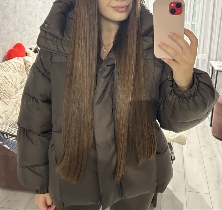 Новий пуфер шоколадного кольору ( S-M)