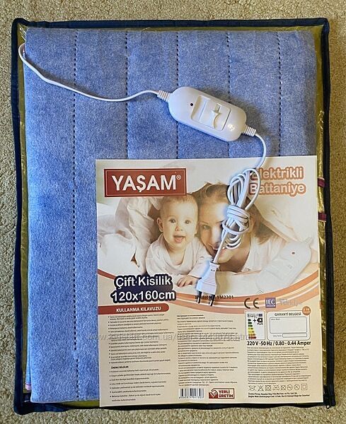 Простинь с подогревом електропростинь електричне простирадло ясам Yasa