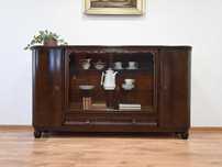 rustykalna witryna art deco suwane szyby szuflady 031806