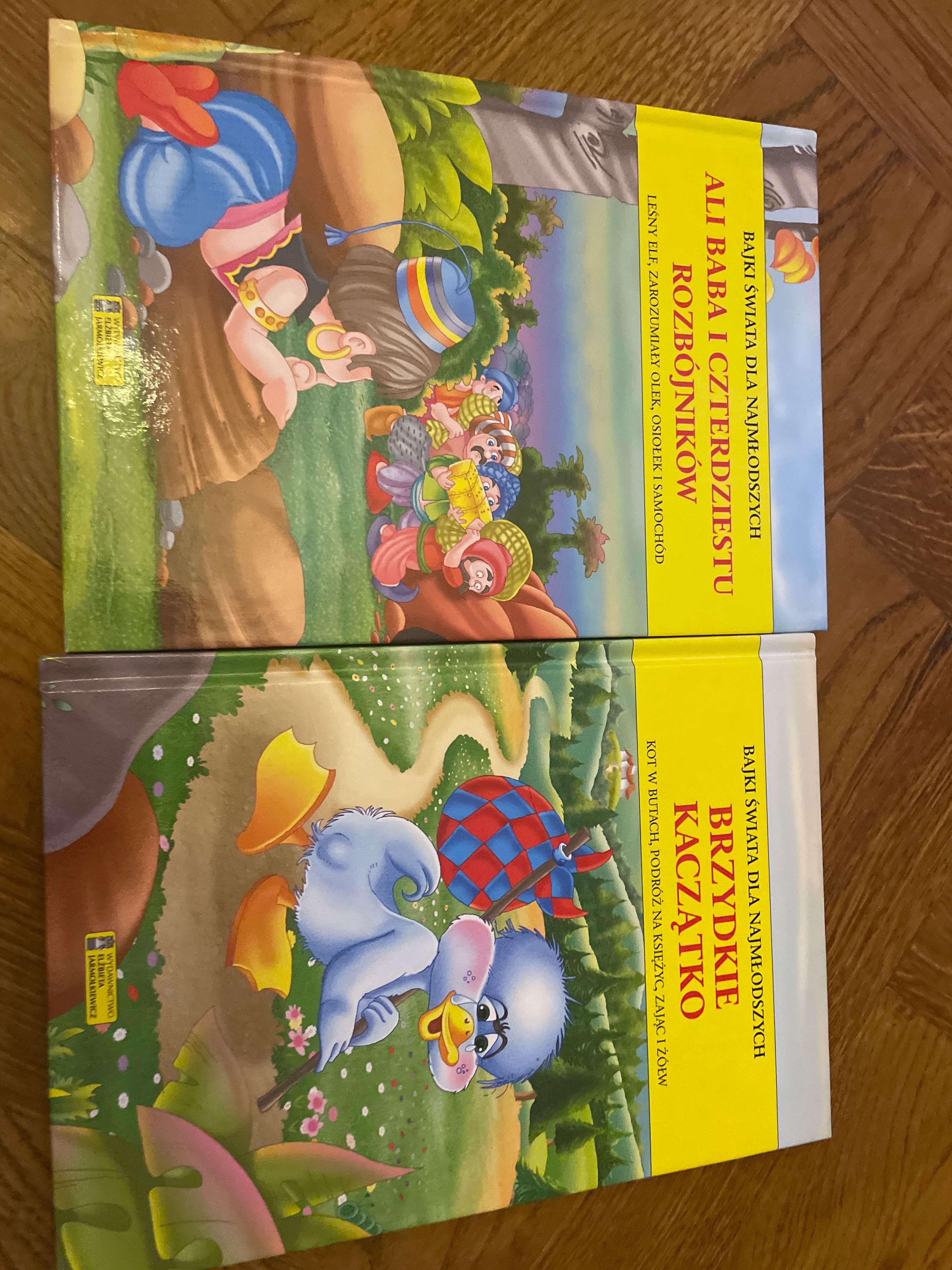 Książeczki dla dzieci w twardej oprawie 7 sztuk