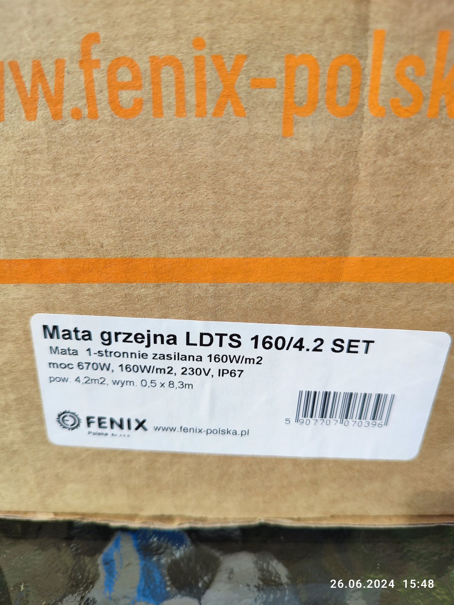 Mata grzejna Feniks