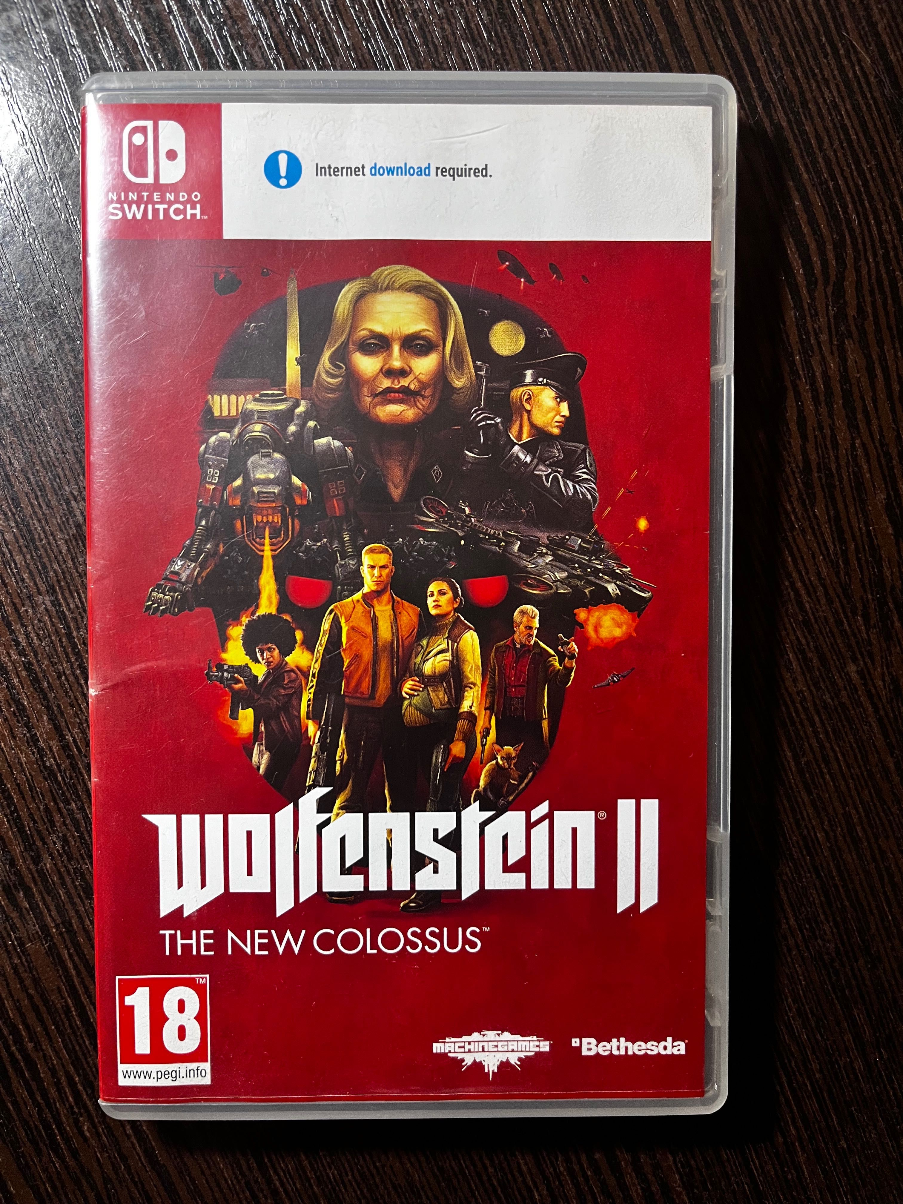 Игра Wolfenstein 2 The New Colossus Nintendo Switch