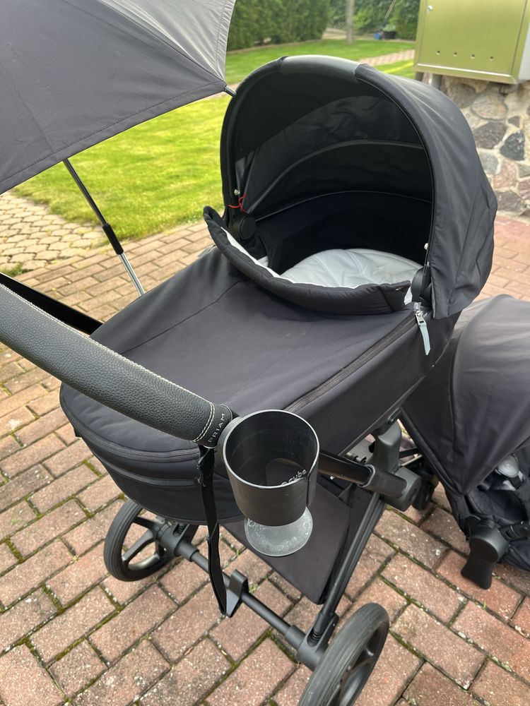 CYBEX PRIAM 4.0 wózek 2w1 Deep Matt Black