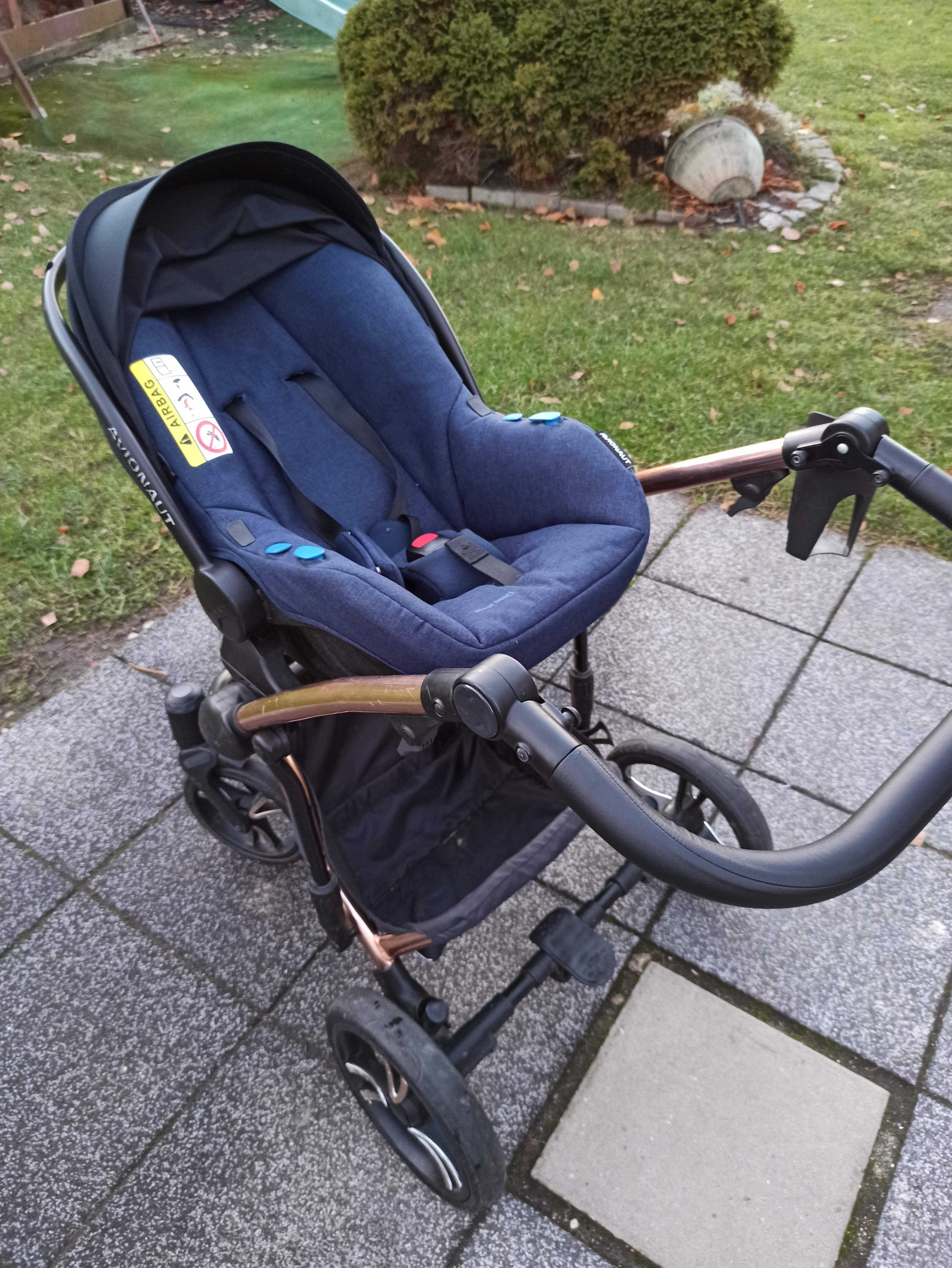 Wózek 3w1 Bebetto Bresso Premium
