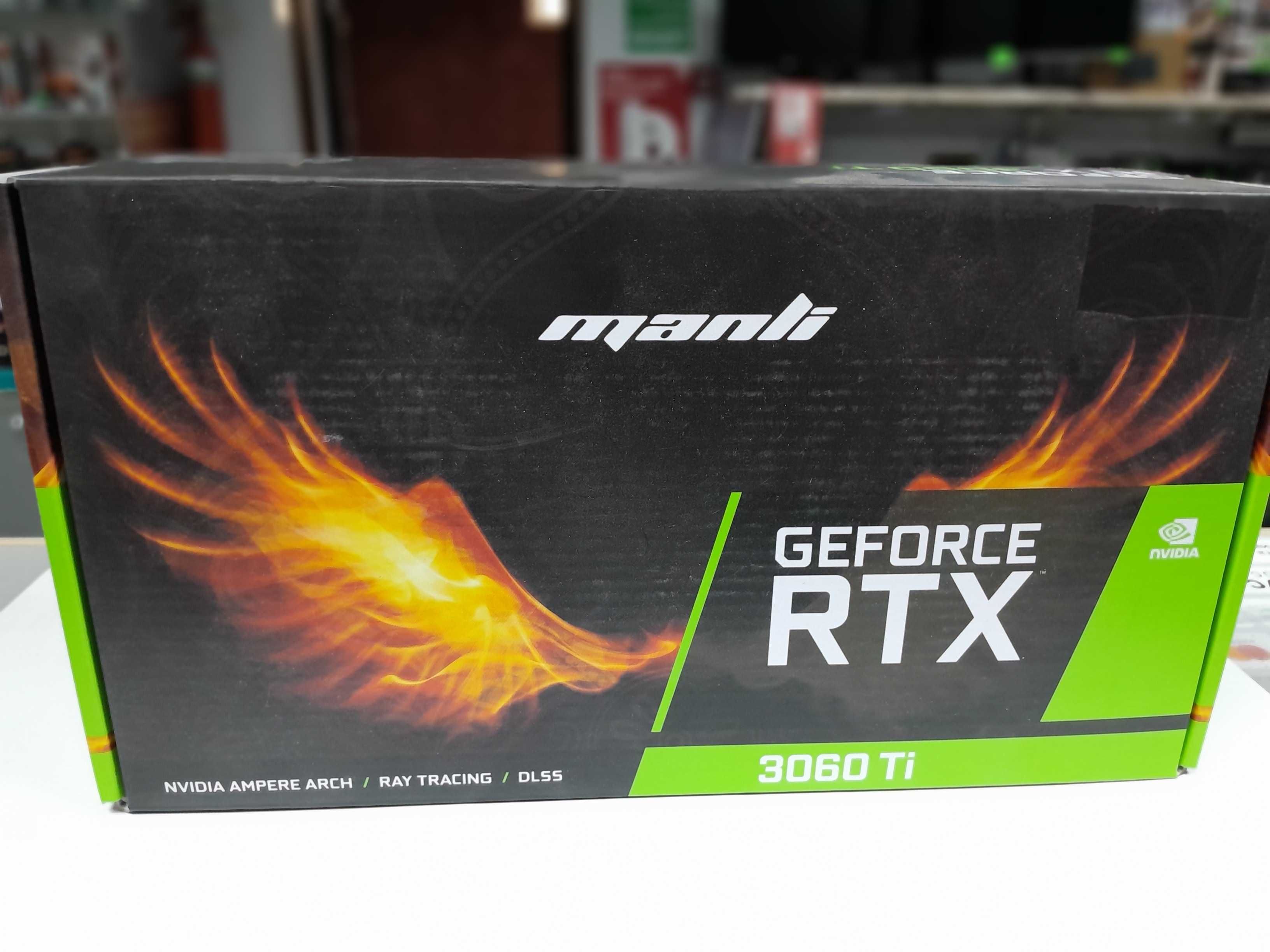 Відеокарта MANLI nVidia GeForce RTX 3060 Ti LHR 8GB GDDR6 256-bit