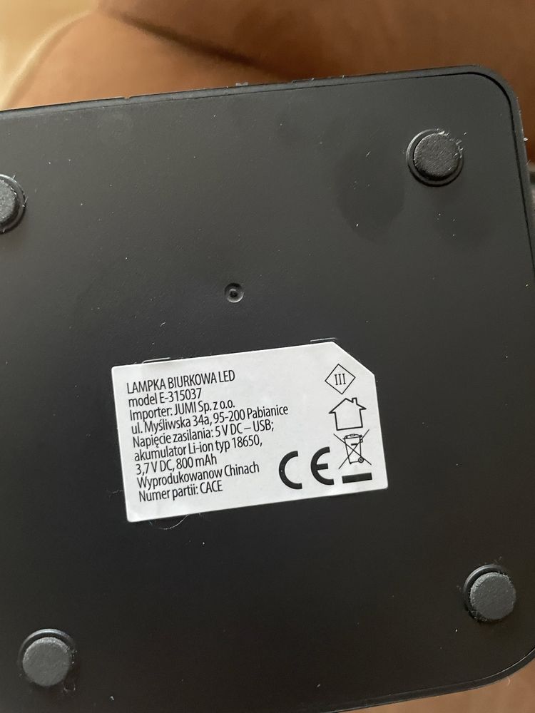Lampka biurkowa led
