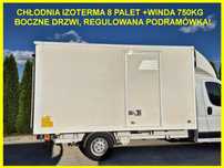 Chłodnia Izoterma Carrier kontener 8 palet winda 750kg 2015r Ducato Iveco master Sprinter Inne