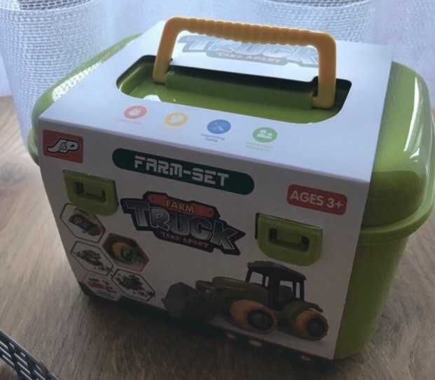 Gospodarstwo rolne farma traktor maszyny rolnicze zwierzęta śrubokręt